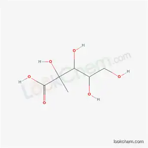 Molecular Structure of 7473-35-0 (2-C-methyl-D-ribonic acid)