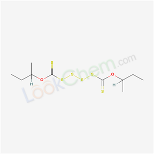 butan-2-yloxy-butan-2-yloxycarbothioyldisulfanyldisulfanyl-methanethione cas  7405-00-7