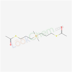 1-[3-(3-acetylsulfanylpropyl-dimethyl-silyl)propylsulfanyl]ethanone