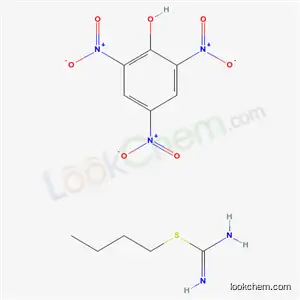 Butyl carbamimidothioate;2,4,6-trinitrophenol