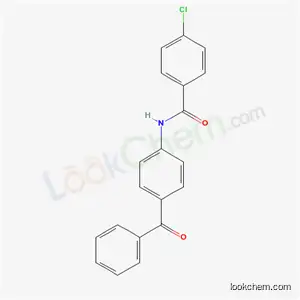 Molecular Structure of 7461-48-5 (N-(4-benzoylphenyl)-4-chlorobenzamide)