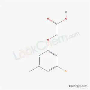 Molecular Structure of 7507-36-0 ((3-bromo-5-methylphenoxy)acetic acid)