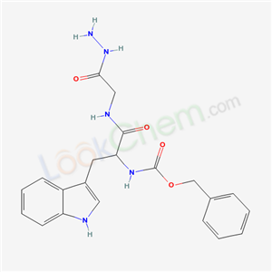 benzyl N-[1-(hydrazinecarbonylmethylcarbamoyl)-2-(1H-indol-3-yl)ethyl]carbamate cas  51186-67-5