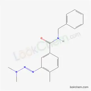 Molecular Structure of 76765-38-3 (N-benzyl-3-[(1E)-3,3-dimethyltriaz-1-en-1-yl]-4-methylbenzamide)