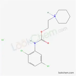 Molecular Structure of 20228-92-6 (1-(2-{[(2,5-dichlorophenyl)carbamoyl]oxy}ethyl)piperidinium chloride)