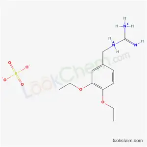 Molecular Structure of 21533-04-0 ((E)-N-(3,4-diethoxybenzyl)(imino)methanediaminium sulfate)