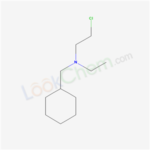 2-chloroethyl-(cyclohexylmethyl)-ethylazanium chloride
