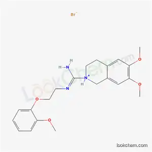 3,4-Dihydro-6,7-dimethoxy-N-(2-(2-methoxyphenoxy)ethyl)-2(1H)-isoquinolinecarboximidamide