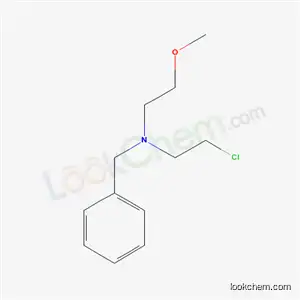 Molecular Structure of 50283-06-2 (N-benzyl-2-chloro-N-(2-methoxyethyl)ethanamine)