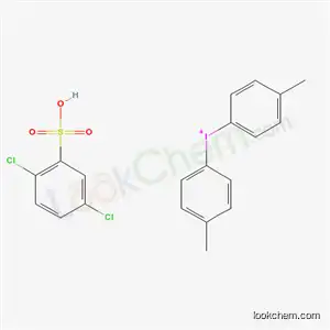 Molecular Structure of 6293-69-2 (bis(4-methylphenyl)iodanium; 2,5-dichlorobenzenesulfonic acid)