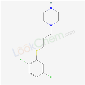 1-[3-(2,5-dichlorophenyl)sulfanylpropyl]piperazine cas  5422-90-2