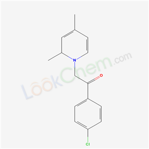 1-(4-chlorophenyl)-2-(2,4-dimethyl-2H-pyridin-1-yl)ethanone cas  5459-15-4