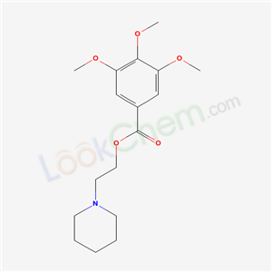 2-(1-piperidyl)ethyl 3,4,5-trimethoxybenzoate cas  42013-41-2