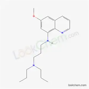 Molecular Structure of 7511-91-3 (N-(6-methoxyquinolin-8-yl)-N,N-dipropyl-propane-1,3-diamine)