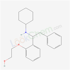2-[2-[1-(cyclohexylamino)-2-phenyl-ethyl]phenoxy]ethanol cas  6323-30-4