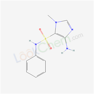5-amino-3-methyl-N-phenyl-imidazole-4-sulfonamide cas  6339-63-5