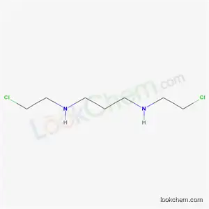 Molecular Structure of 43203-35-6 (1,3-Propanediamine, N,N-bis (2-chloroethyl)-, dihydrochloride)