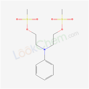 N,N-bis(2-methylsulfonyloxyethyl)aniline cas  91636-31-6