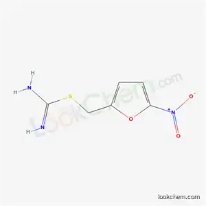 Molecular Structure of 82118-25-0 ((5-nitrofuran-2-yl)methyl carbamimidothioate)