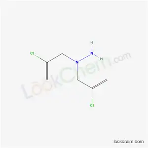 Molecular Structure of 20570-13-2 (1,1-bis(2-chloroprop-2-en-1-yl)hydrazine)