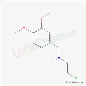 Molecular Structure of 15257-69-9 (2-chloro-N-(3,4-dimethoxybenzyl)ethanamine)