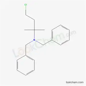 Molecular Structure of 17945-66-3 (N,N-dibenzyl-4-chloro-2-methylbutan-2-amine)