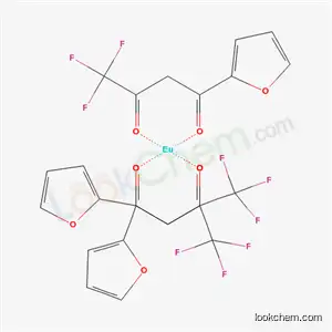 Molecular Structure of 15454-13-4 (4,4,4-trifluoro-1-(furan-2-yl)butane-1,3-dione - europium (3:1))