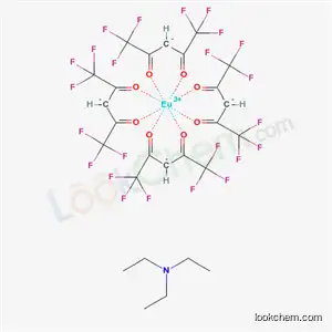 Molecular Structure of 17926-22-6 (N,N-diethylethanamine; europium(+3) cation; 1,1,1,5,5,5-hexafluoropentane-2,4-dione)