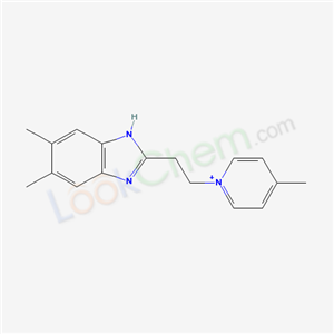 5,6-dimethyl-2-[2-(4-methylpyridin-1-yl)ethyl]-1H-benzoimidazole cas  59208-01-4