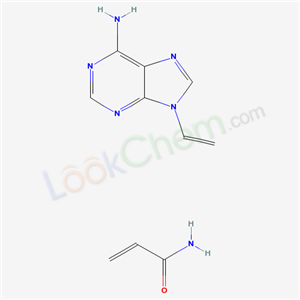9-ethenylpurin-6-amine; prop-2-enamide cas  25750-77-0