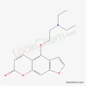 4-[2-(diethylamino)ethoxy]-7H-furo[3,2-g]chromen-7-one