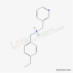 (4-Ethylphenyl)methyl-(pyridin-3-ylmethyl)azanium