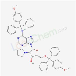 2'-PYRROLIDIN-1-YL-5',N6-BIS(4-METHOXYTRITYL)-2'-...