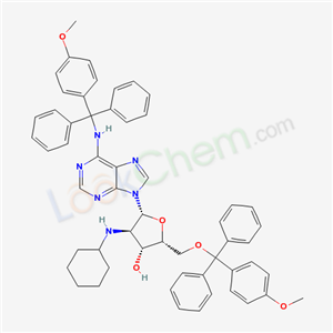 2'-CYCLOHEXYLAMINO-5',N6-BIS(4-METHOXYTRITYL)-2'-...