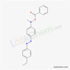 Molecular Structure of 55398-26-0 ({[{4-[(E)-(4-ethylphenyl)diazenyl]phenyl}(methyl)amino]oxy}(phenyl)methanone)