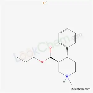 (3S,4S)-1-methyl-4-phenyl-3-(propoxycarbonyl)piperidinium bromide