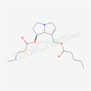 [(7S)-7-pentanoyloxy-5,6,7,8-tetrahydro-3H-pyrrolizin-1-yl]methyl pentanoate