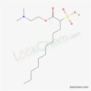 Molecular Structure of 59997-83-0 (1-[2-(dimethylamino)ethoxy]-1-oxododecane-2-sulfonic acid)