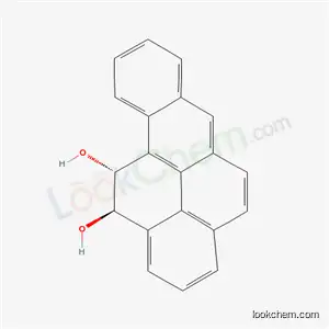Molecular Structure of 60657-27-4 ((11R,12R)-11,12-dihydrobenzo[pqr]tetraphene-11,12-diol)