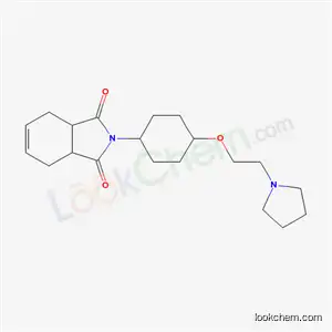 Molecular Structure of 61356-06-7 (2-{4-[2-(pyrrolidin-1-yl)ethoxy]cyclohexyl}-3a,4,7,7a-tetrahydro-1H-isoindole-1,3(2H)-dione)
