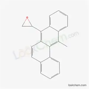 Molecular Structure of 61695-77-0 (2-(12-methyltetraphen-7-yl)oxirane)