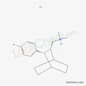 [(2R,3S)-3-(4-fluorophenyl)bicyclo[2.2.2]oct-2-yl]-N,N-dimethylmethanaminium chloride
