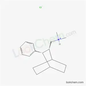 Molecular Structure of 62374-18-9 (N,N-dimethyl[(2R,3S)-3-phenylbicyclo[2.2.2]oct-2-yl]methanaminium chloride)