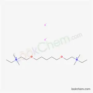 Molecular Structure of 62912-45-2 ((N,N&prime;-PENTAMETHYLENE DIOXYDIETHYLENE)-BIS(DIMETHYLETHYL AMMONIUM IODIDE)			)