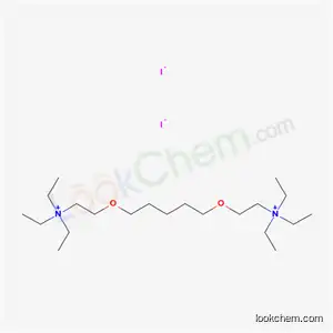 Molecular Structure of 62912-47-4 ((N,N′-PENTAMETHYLENE DIOXYDIETHYLENE)-BIS(TRIETHYL AMMONIUM IODIDE)			)