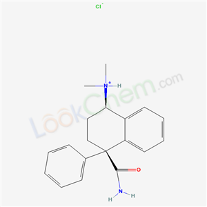 [(1R,4R)-4-carbamoyl-4-phenyl-2,3-dihydro-1H-naphthalen-1-yl]-dimethylazanium chloride