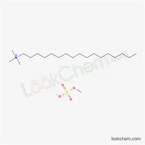 Molecular Structure of 63982-03-6 (heptadecyltrimethylammonium methyl sulphate)