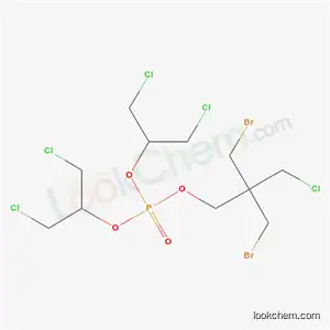 Molecular Structure of 66108-37-0 (2,2-bis(bromomethyl)-3-chloropropyl bis[2-chloro-1-(chloromethyl)ethyl] phosphate)