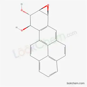 Molecular Structure of 66212-60-0 ((6bS,7aR,8S,9R)-6b,7a,8,9-tetrahydrobenzo[1,12]tetrapheno[8,9-b]oxirene-8,9-diol)