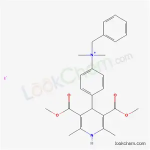 N-benzyl-4-[3,5-bis(methoxycarbonyl)-2,6-dimethyl-1,4-dihydropyridin-4-yl]-N,N-dimethylanilinium iodide